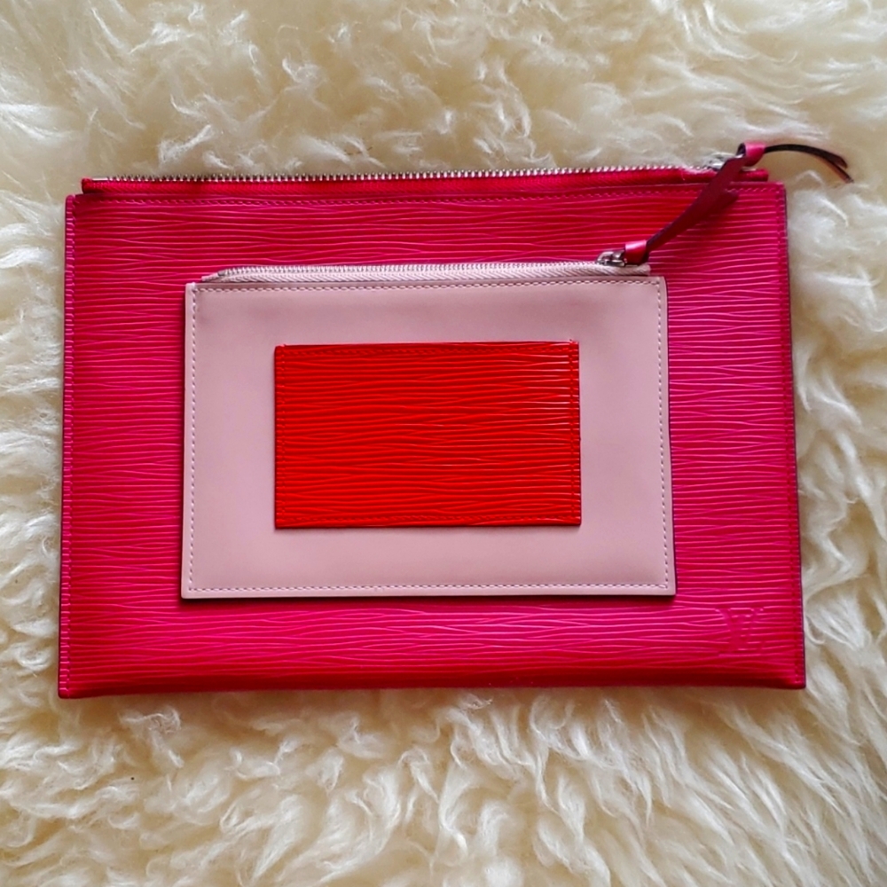 Louis Vuitton Epi Pochette Pratt Hot Pink